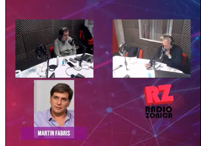 Entrevista a Martín Fabris en Radio Zónica, septiembre 2020