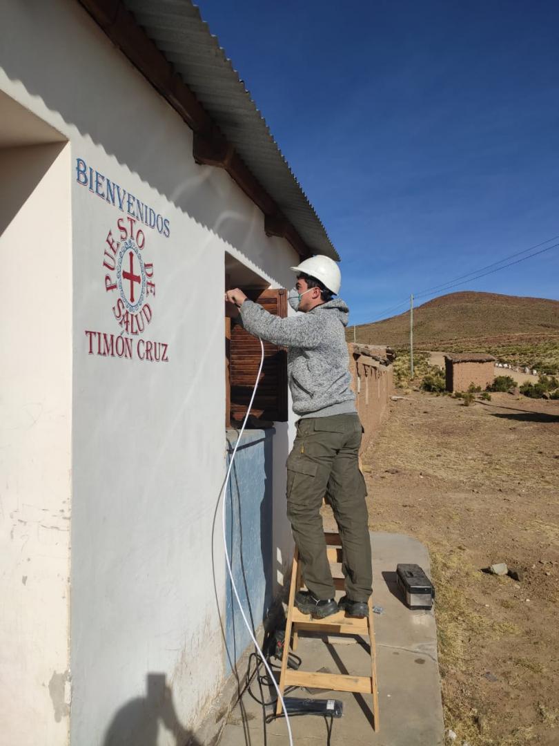 Conectamos a Centros de Salud de Jujuy mediante internet satelital