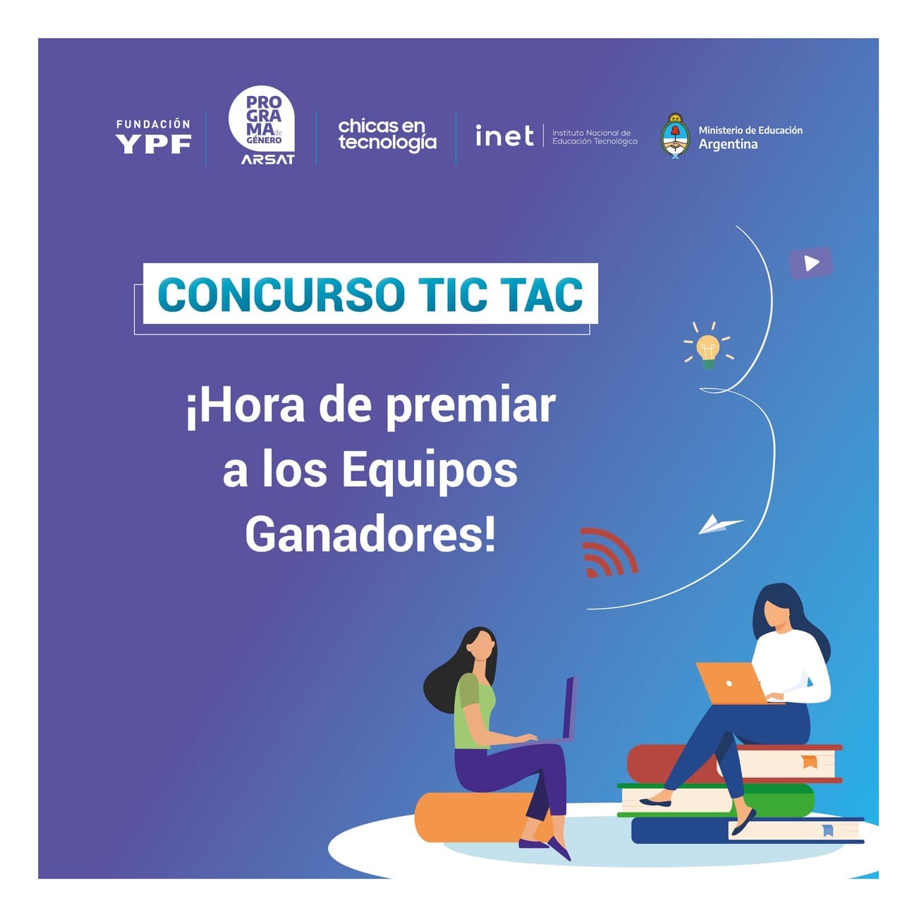 Concurso “TIC TAC, Hora de Innovar”: equipos ganadores