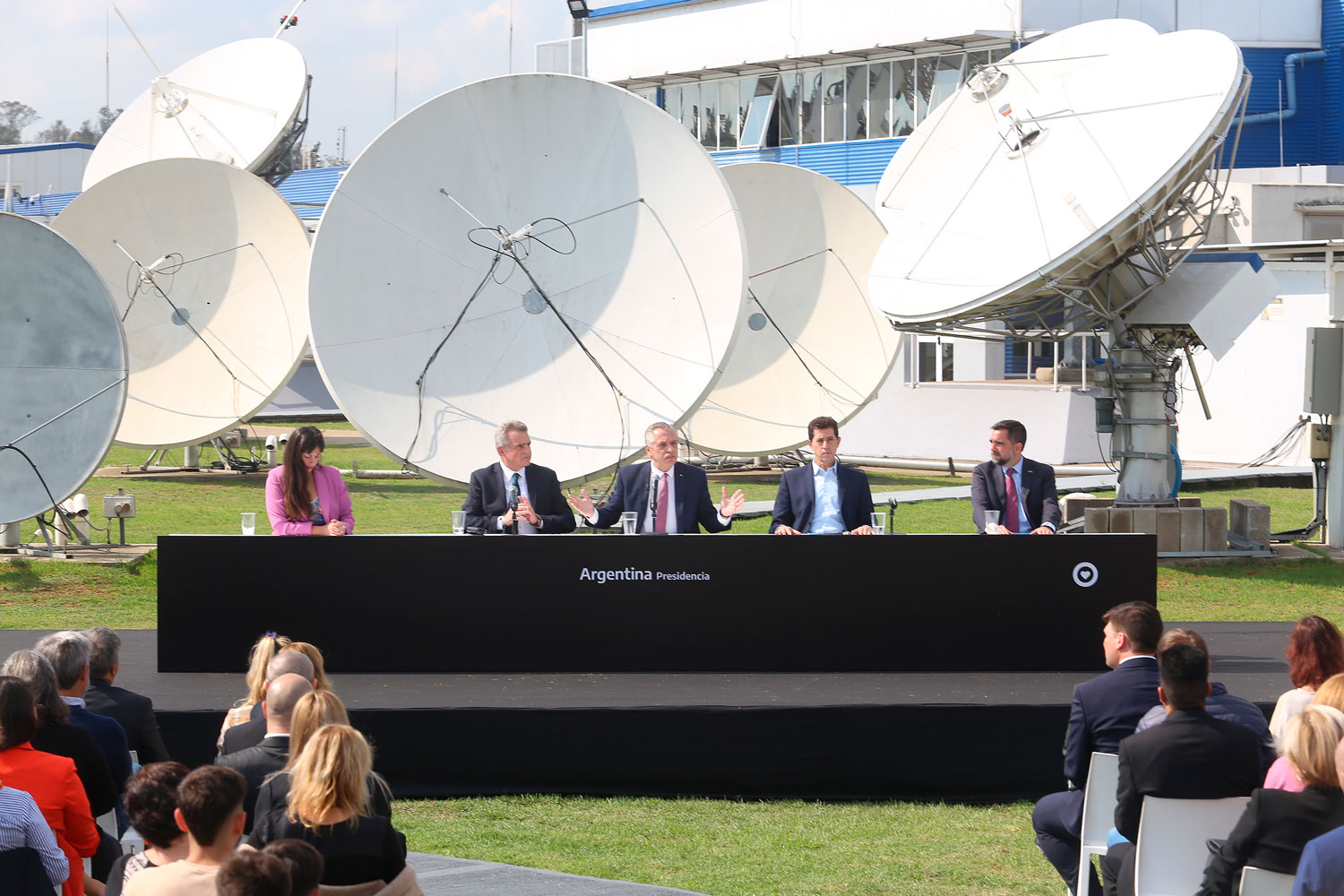 Se lanzó el programa “Mi Pueblo Conectado” en el predio de ARSAT